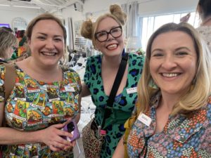 Beth Rees-Godfrey, Michelle Hartley and Janine Coombes at Ignited Woman